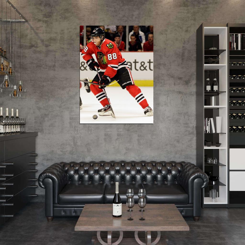 Patrick Kane Hockey Sport Wall Art Print Poster