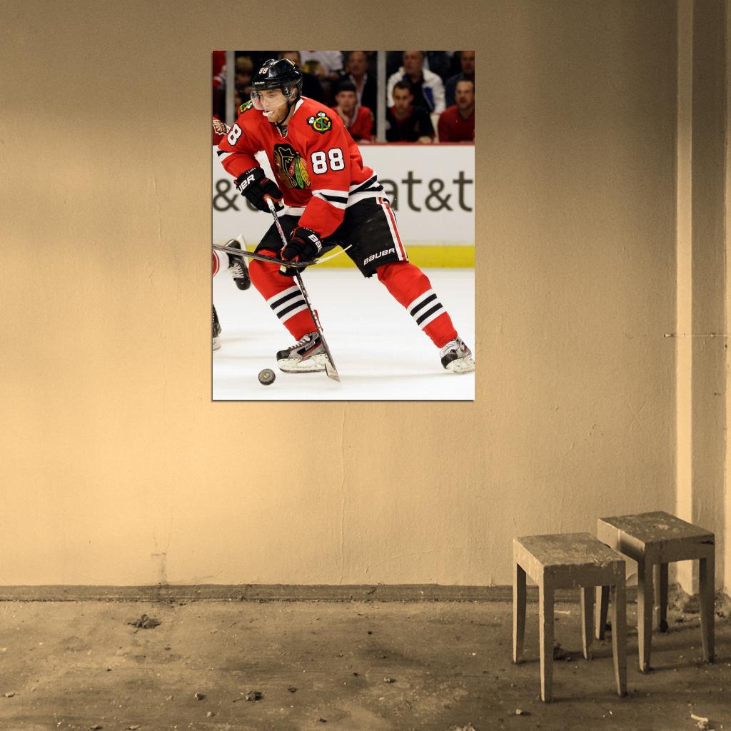 Patrick Kane Hockey Sport Wall Art Print Poster