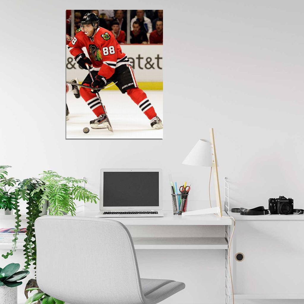Patrick Kane Hockey Sport Wall Art Print Poster