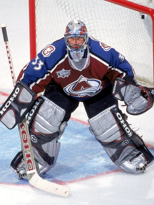 Patrick Roy Goaltender Hockey Sport Wall Art Print Poster