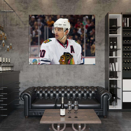 Patrick Sharp Hockey Sport Wall Art Print Poster