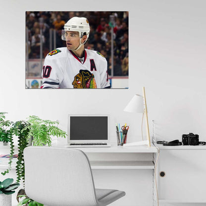 Patrick Sharp Hockey Sport Wall Art Print Poster