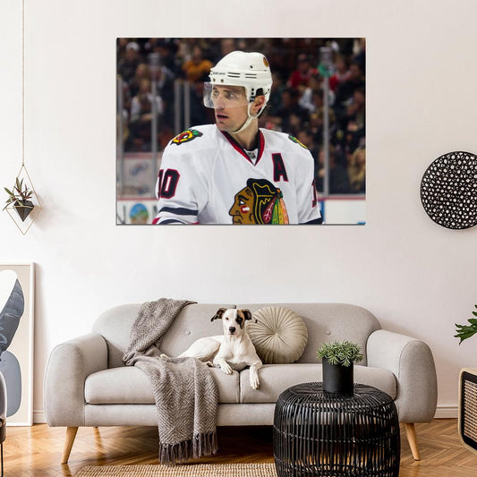 Patrick Sharp Hockey Sport Wall Art Print Poster