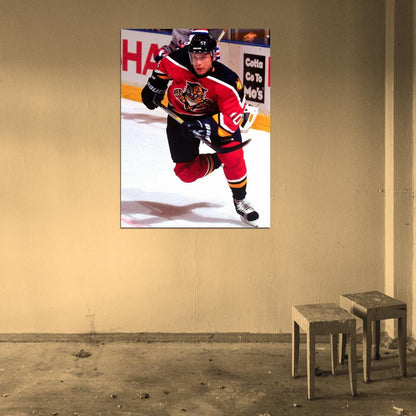 Pavel Bure Hockey Sport Wall Art Print Poster