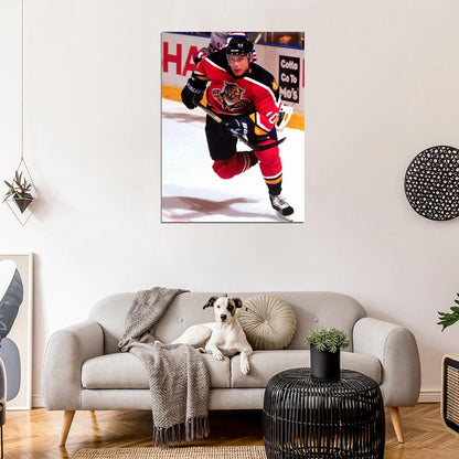 Pavel Bure Hockey Sport Wall Art Print Poster