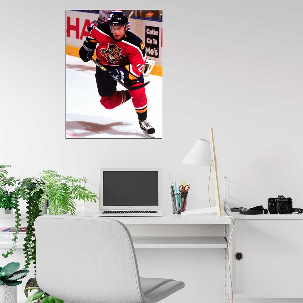 Pavel Bure Hockey Sport Wall Art Print Poster