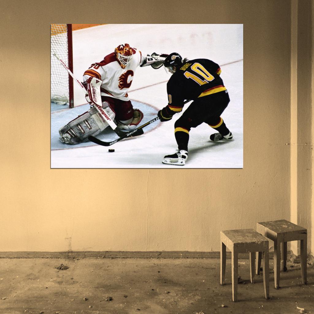 Pavel Bure Hockey Sport Wall Art Print Poster