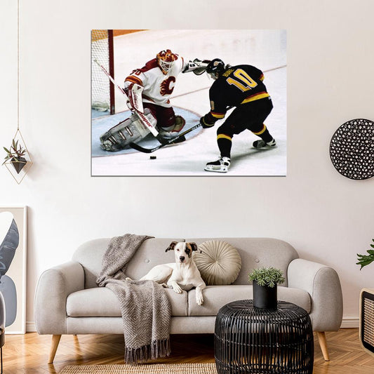 Pavel Bure Hockey Sport Wall Art Print Poster