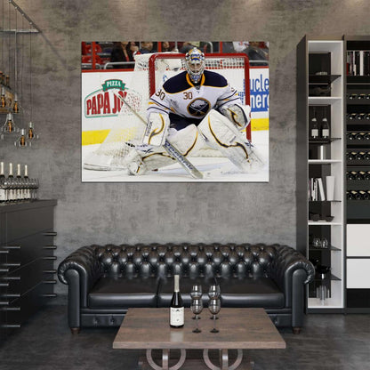 Ryan Miller Goaltender Hockey Sport Wall Art Print Poster