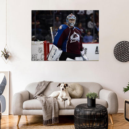 Semyon Varlamov Goaltender Hockey Sport Wall Art Print Poster