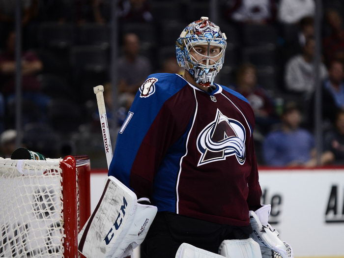 Semyon Varlamov Goaltender Hockey Sport Wall Art Print Poster