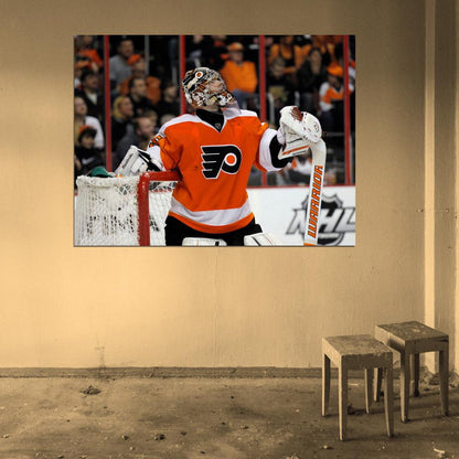 Sergei Bobrovsky Goaltender Hockey Sport Wall Art Print Poster