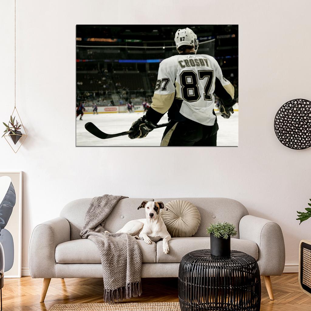 Sidney Crosby Hockey Sport Wall Art Print Poster