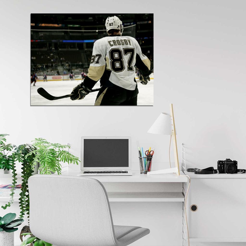 Sidney Crosby Hockey Sport Wall Art Print Poster