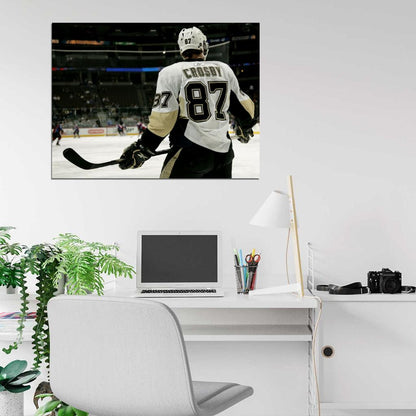 Sidney Crosby Hockey Sport Wall Art Print Poster