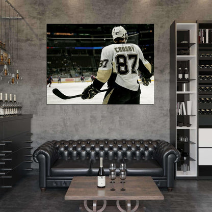 Sidney Crosby Hockey Sport Wall Art Print Poster