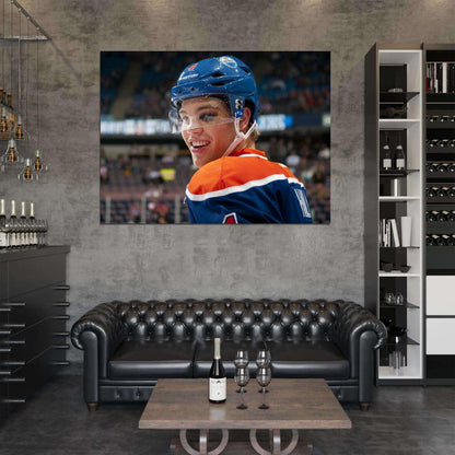 Taylor Hall Hockey Sport Wall Art Print Poster