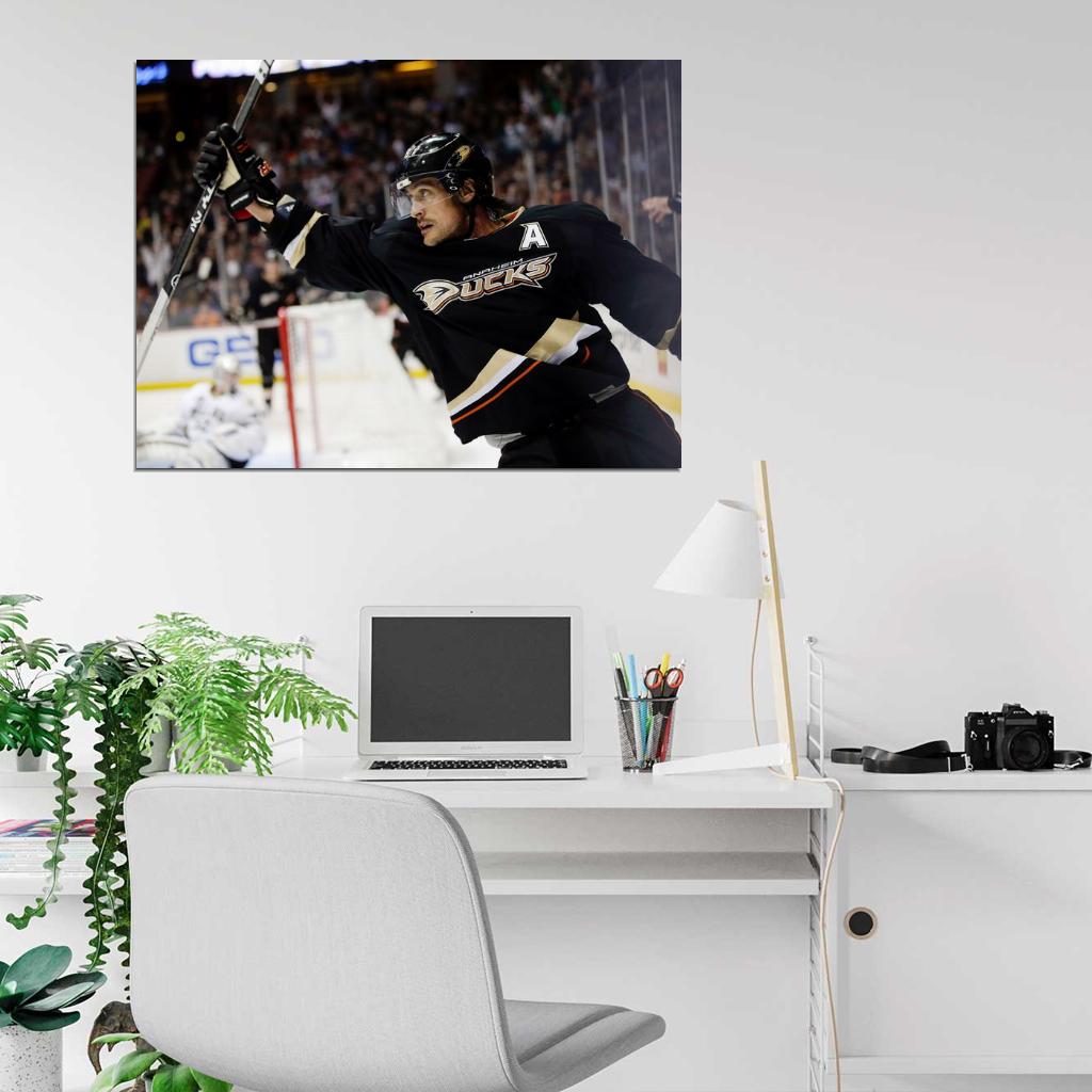 Teemu Selanne Hockey Sport Wall Art Print Poster