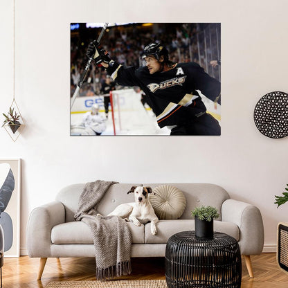 Teemu Selanne Hockey Sport Wall Art Print Poster