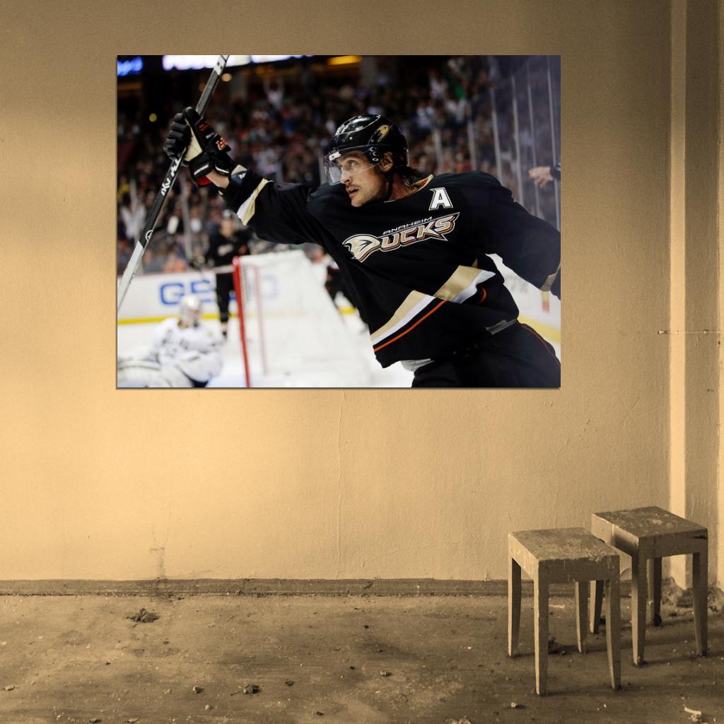 Teemu Selanne Hockey Sport Wall Art Print Poster