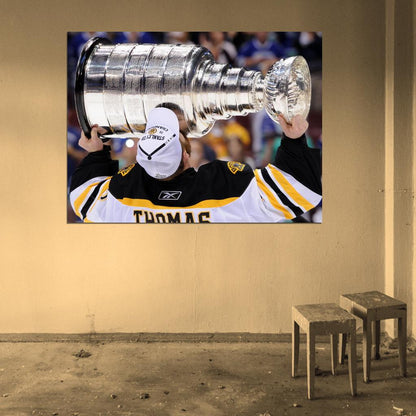 Tim Thomas Hockey Sport Wall Art Print Poster