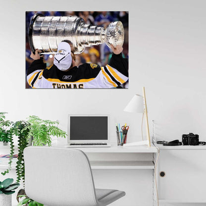 Tim Thomas Hockey Sport Wall Art Print Poster