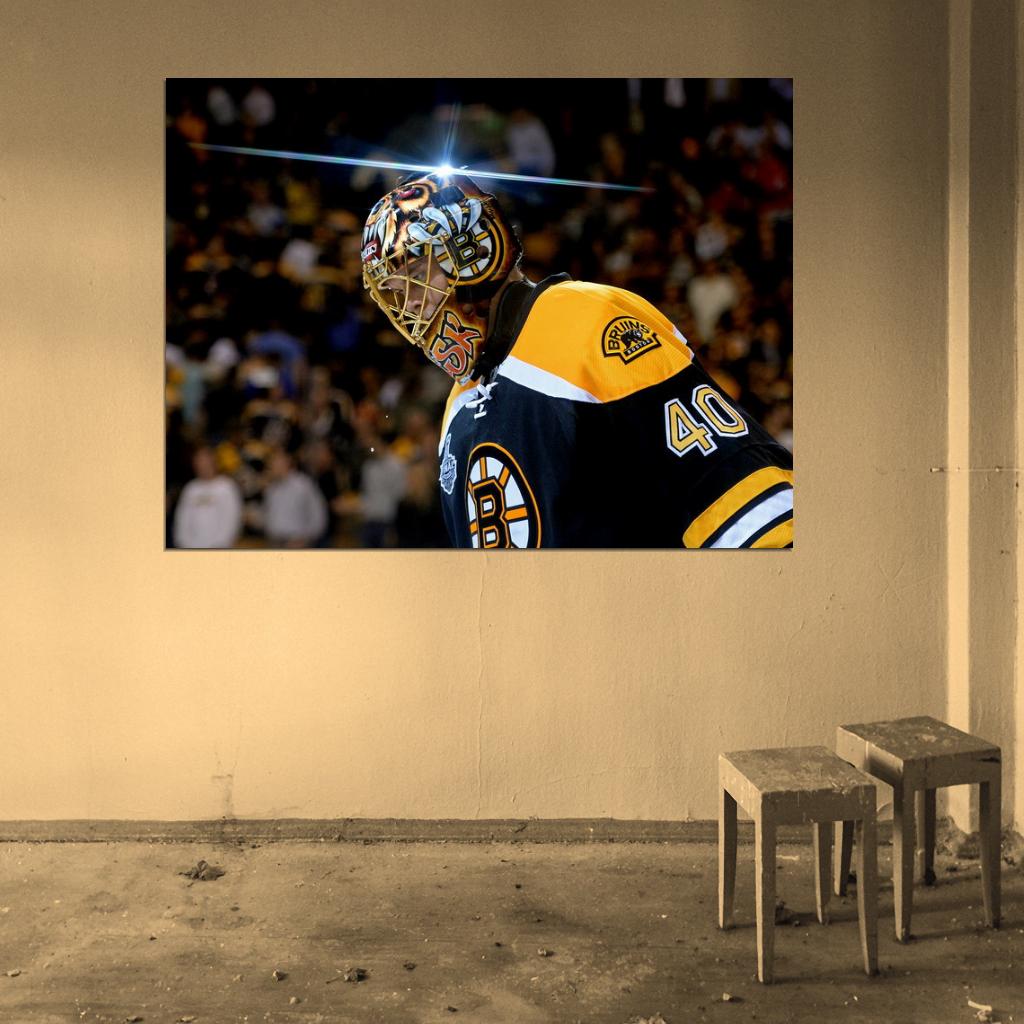 Tuukka Rask Goaltender Hockey Sport Wall Art Print Poster