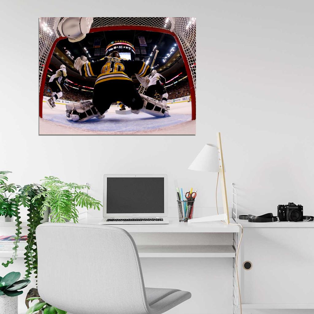 Tuukka Rask Goaltender Hockey Sport Wall Art Print Poster
