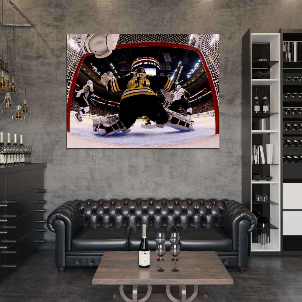 Tuukka Rask Goaltender Hockey Sport Wall Art Print Poster