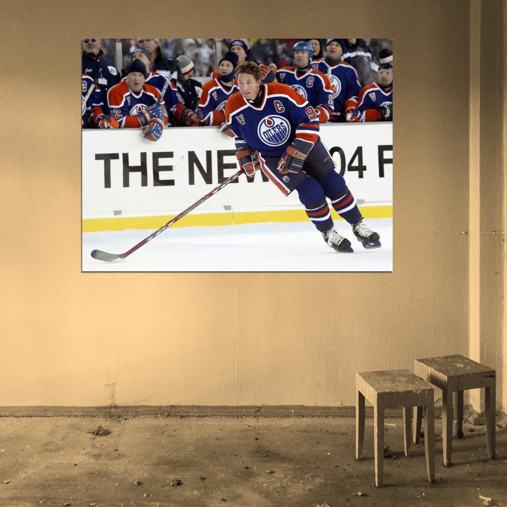 Wayne Gretzky Hockey Sport Wall Art Print Poster