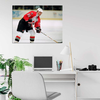 Wayne Gretzky Classic Retro Hockey Sport Wall Art Print Poster