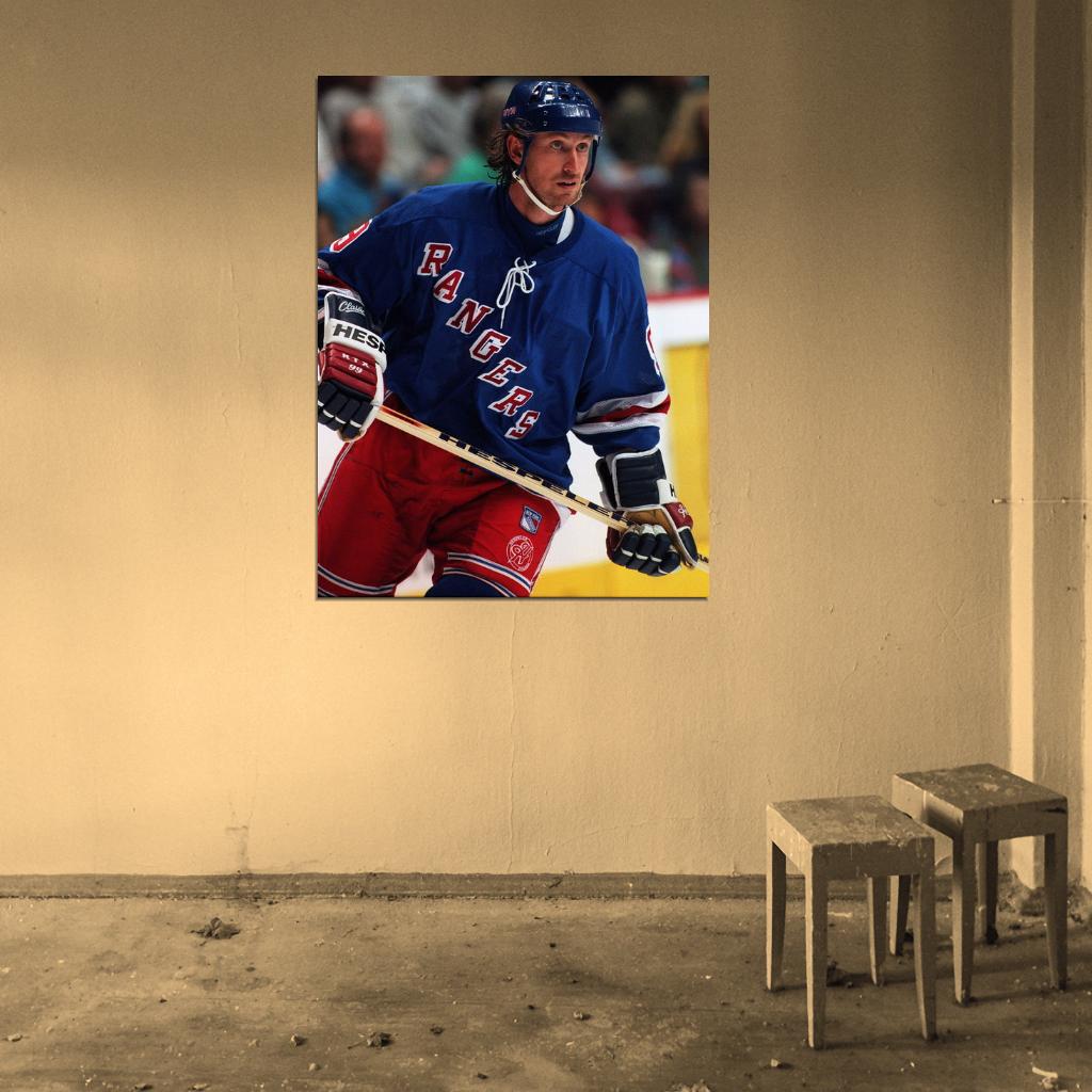 Wayne Gretzky Classic Hockey Sport Wall Art Print Poster