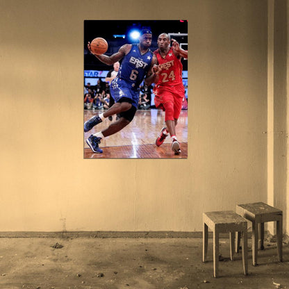 Lebron James East All-Star Game Basketball Sport Wall Art Print Poster
