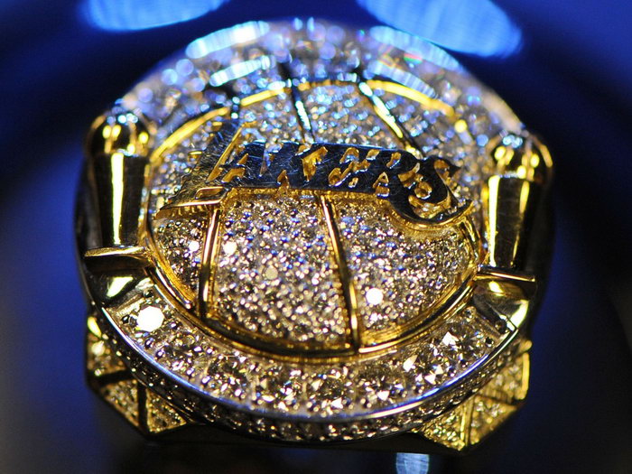 Los Angeles Champion Ring Basketball Sport Wall Art Print Poster