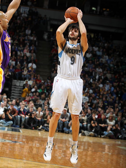 Ricky Rubio Jump Shot Basketball Sport Wall Art Print Poster