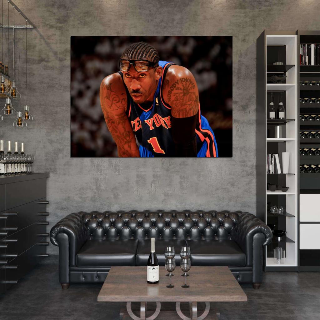 Amare Stoudemire New York Amar'e Basketball Sport Wall Art Print Poster