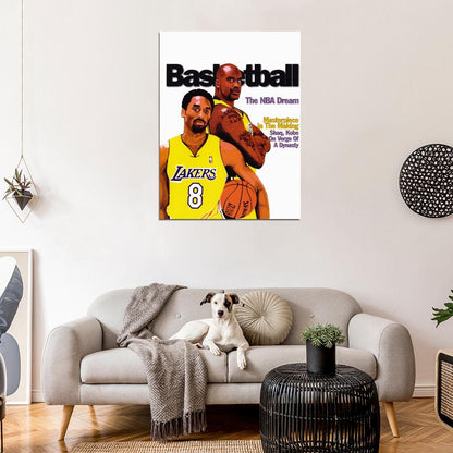 Shaquille O'Neal Art Basketball Sport Wall Art Print Poster