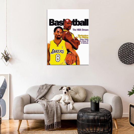 Shaquille O'Neal Art Basketball Sport Wall Art Print Poster