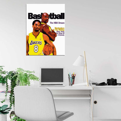 Shaquille O'Neal Art Basketball Sport Wall Art Print Poster
