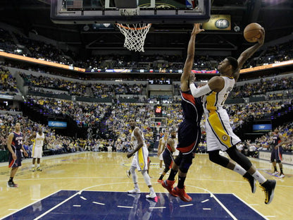 Paul George Slam Dunk Basketball Sport Wall Art Print Poster