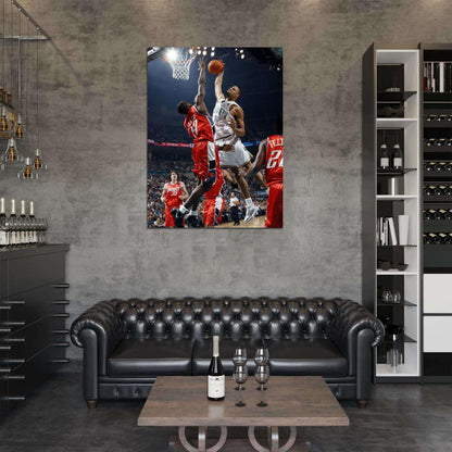 Tyson Chandler Dunk Basketball Sport Wall Art Print Poster