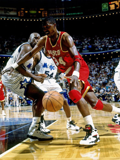 Hakeem Olajuwon The Dream Game Basketball Sport Wall Art Print Poster