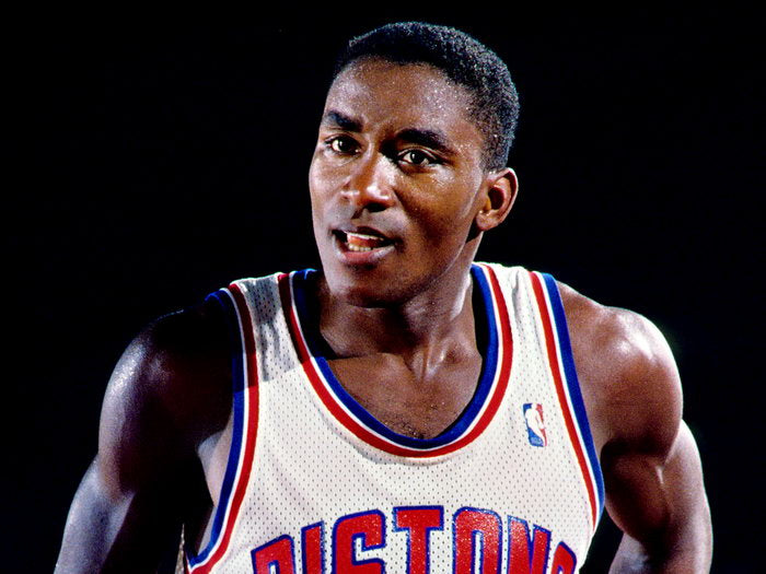 Isiah Thomas Retro Vintage Basketball Sport Wall Art Print Poster