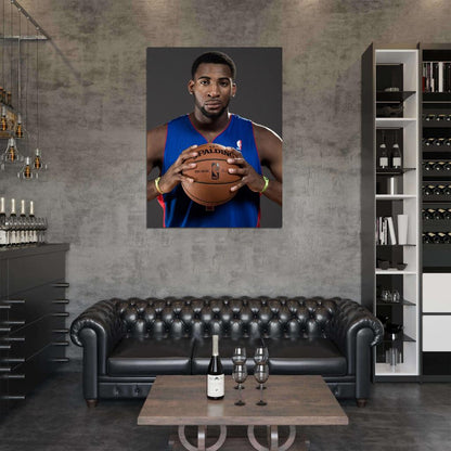 Andre Drummond Basketball Sport Wall Art Print Poster
