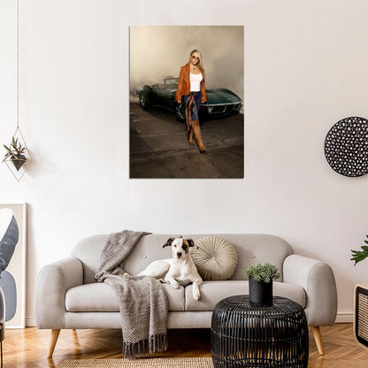 Anastacia Hot Car Music Singer Rare Wall Art Print Poster