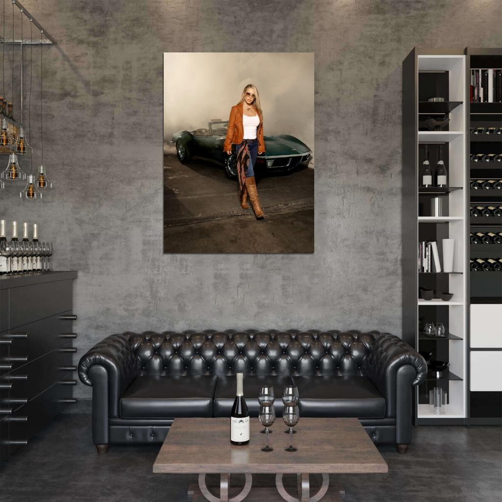 Anastacia Hot Car Music Singer Rare Wall Art Print Poster