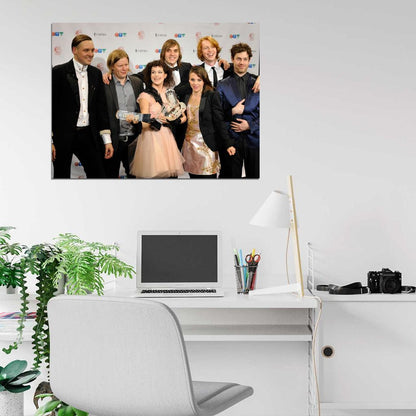 Arcade Fire Indie Rock Band Rare Wall Art Print Poster