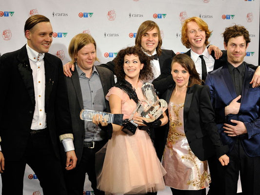 Arcade Fire Indie Rock Band Rare Wall Art Print Poster