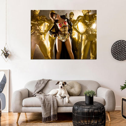 Beyonce R&B Music Singer Rare Wall Art Print Poster