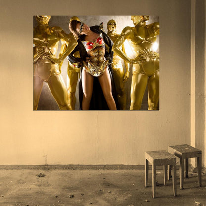 Beyonce R&B Music Singer Rare Wall Art Print Poster